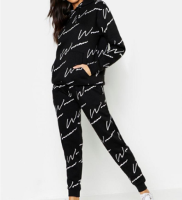 Women's tracksuit - black